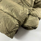 Moncler Camel Bright Metallic Long Down Jacket - XL