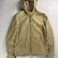 Louis Vuitton Cream Shearling Leather Full Zip Hooded Jacket FW 2006 - M