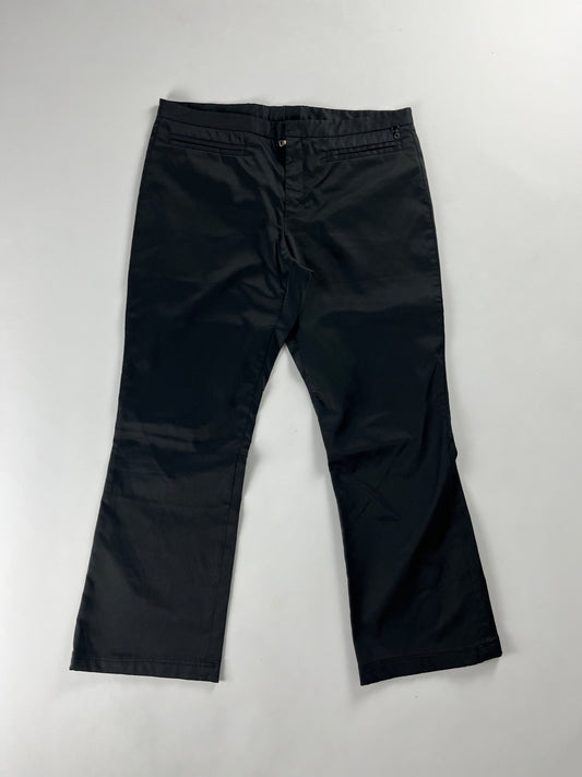 Prada Modern Flare Minimalist Pants 2000s - M