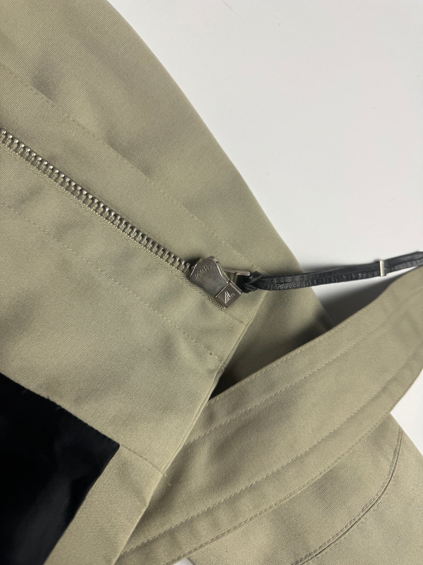 Dior Homme "Follow Me" Sand Belted Zipped Jacket SS 2003 - L