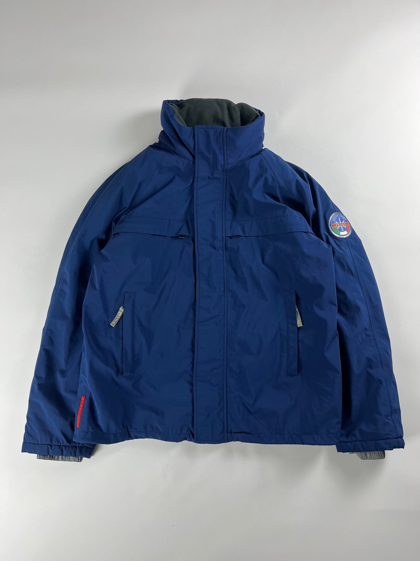 Prada Linea Rossa Ski Navy Technical Jacket 2000s - XL