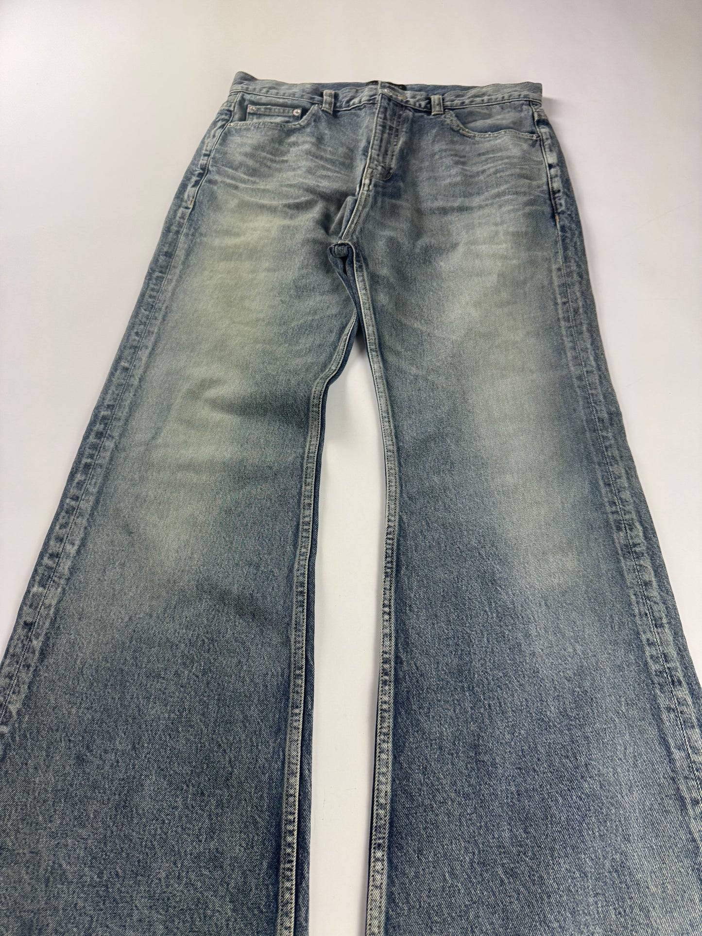 Balenciaga Iconic Perfect Bootcut Flare Denim Pants SS 2022 - M