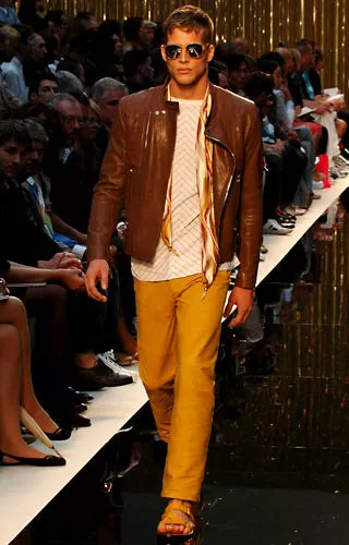 Louis Vuitton Black Heavy Leather Perfecto Biker Jacket SS 2008 - M