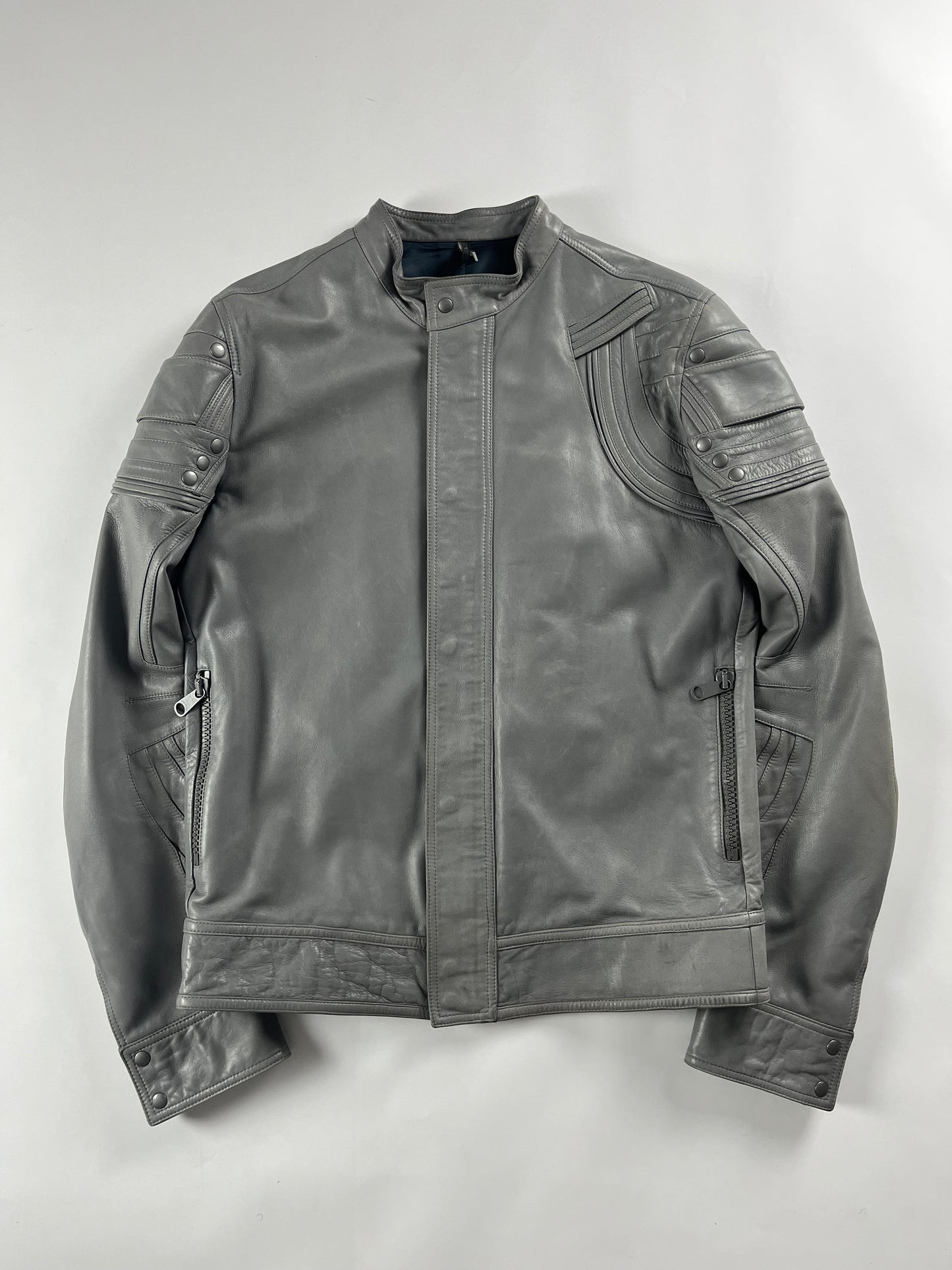 Dior Homme Kris Van Assche Leather Armor Jacket SS 2009 - L