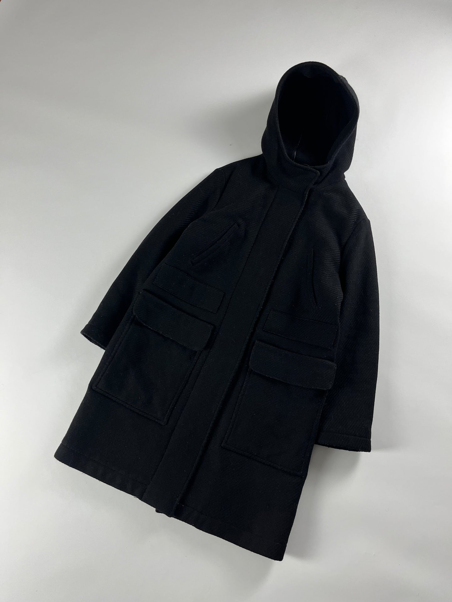 Prada Wool Black Coat FW 2006 - S