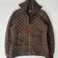 Prada Sport Brown Quilted Zipper Jacket FW 2001 - L