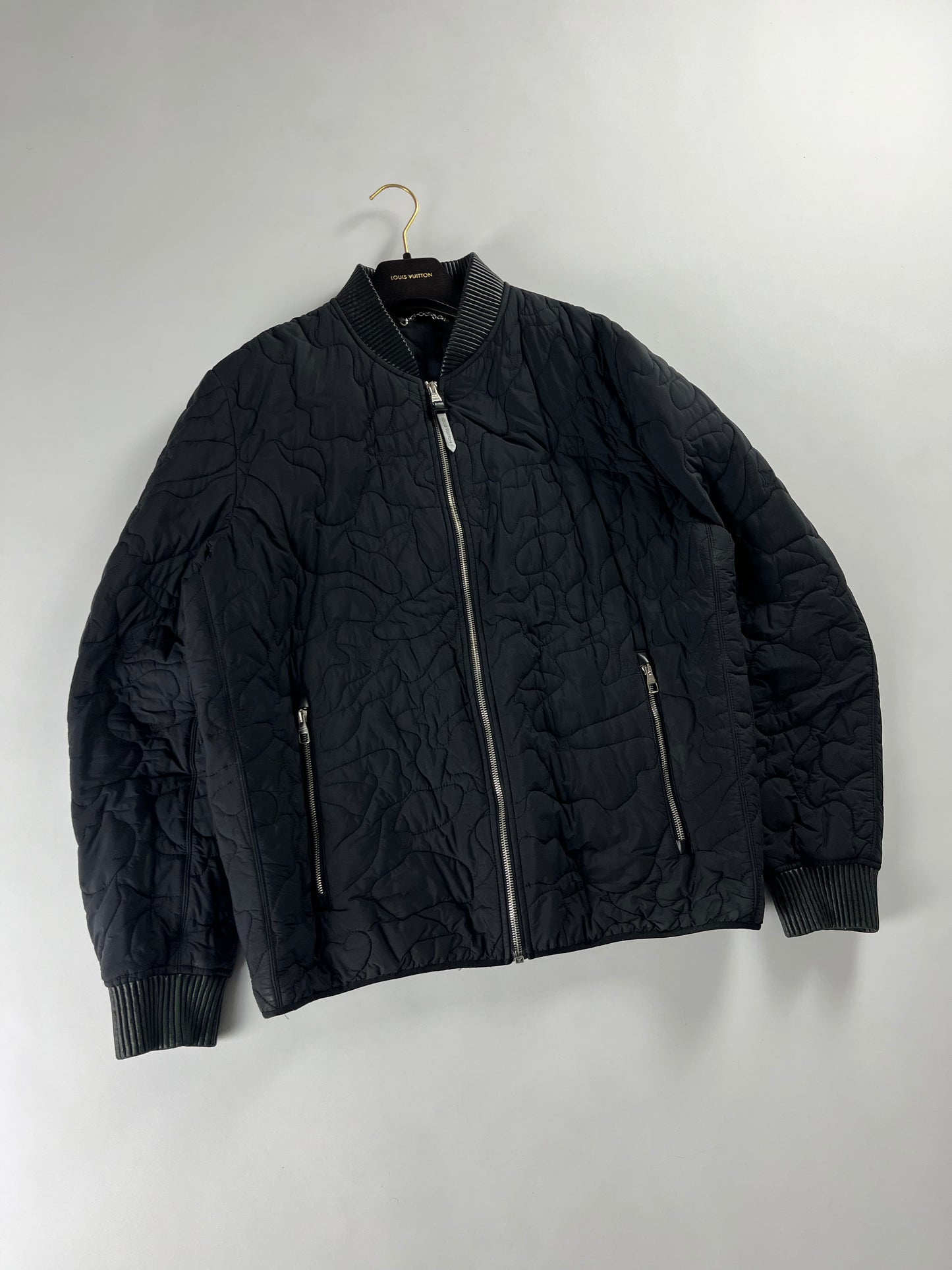 Louis Vuitton Monogram Down Bomber Jacket FW 2016 - L