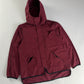 Louis Vuitton Sample Adjustable Collar Strap Burgundy Technical Jacket FW 2019 - L