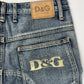 Dolce & Gabbana Denim Motor Pants - M