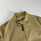 Prada Camel Nylon Moto Jacket 2000s - L