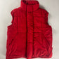 Prada Red Padded Removable Hood Vest 2000s - L
