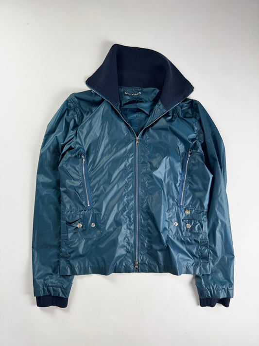 Louis Vuitton Blue Military Technical Turtleneck Jacket FW 2008 - M