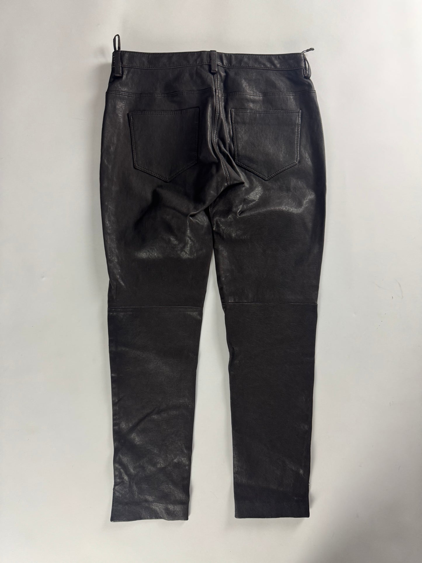 Prada Milano Premium Lamb Leather Skinny Pants FW 2011 - XS