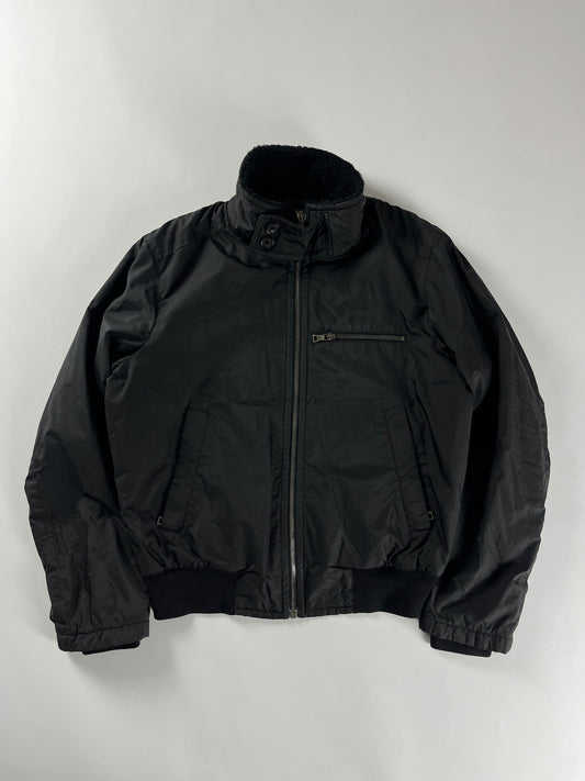 Prada Two Button Funnel Neck Bomber Jacket FW 2006 - M