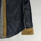 Saint Laurent Sample Denim Rodeo Suede Shirt SS 2014 - S
