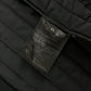 Prada Linea Rossa Black Straight Quilted Nylon Zipper Jacket FW 2001 - XL