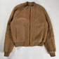 Louis Vuitton Sample Fluffy Camel Teddy Bomber Jacket FW 2018 - M