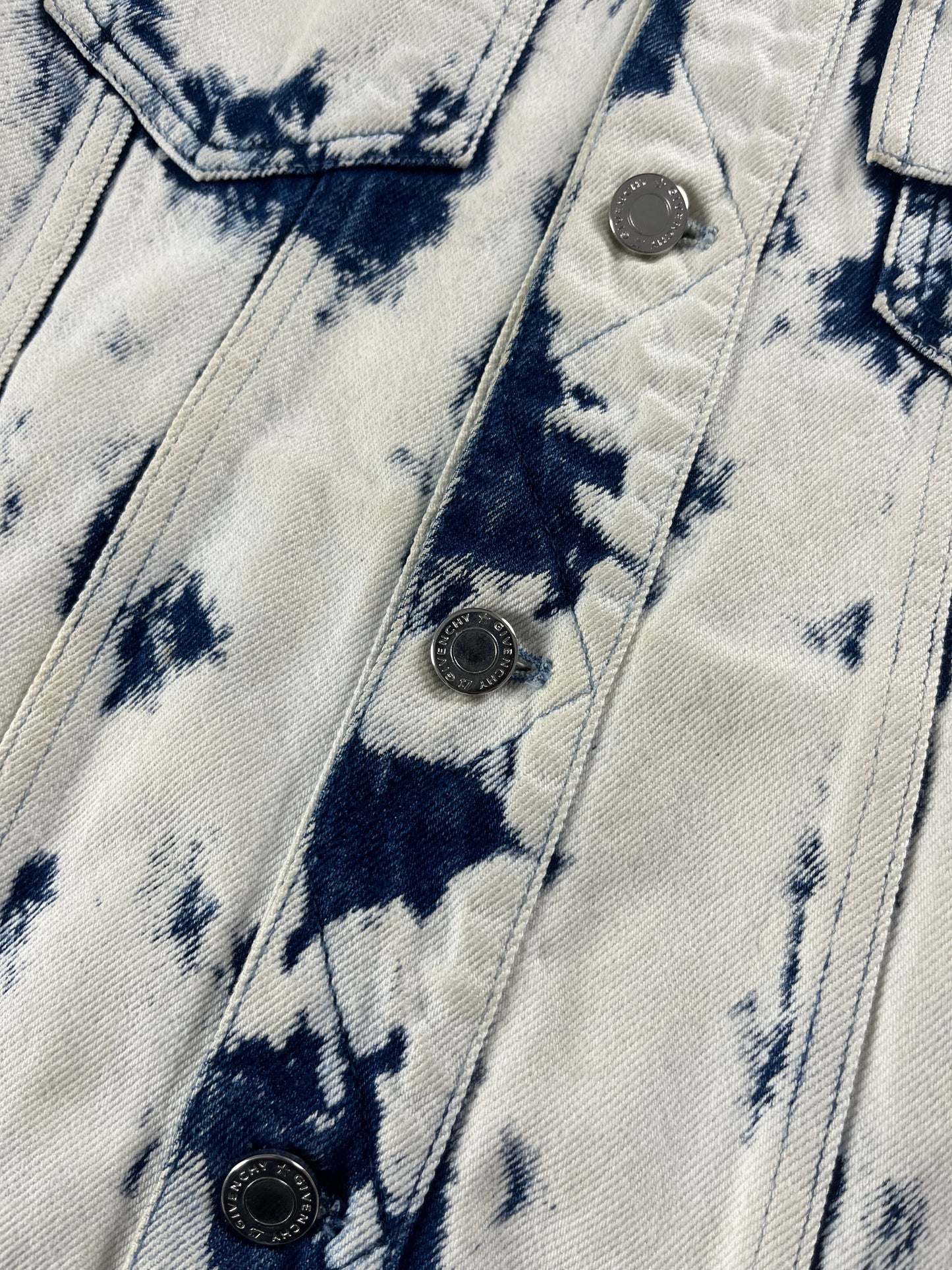 Givenchy Sample Tie Die Denim jacket SS 2017 - L