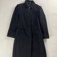 Prada Black Double Stitches Tailored Coat FW 1998 - XS