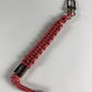 Louis Vuitton Kim Jones Braided Leather Key Holder Strap Pink Rose Silver Hardware 2010s - OS