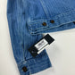 Saint Laurent Sample Tie & Dye Gradient Effect Denim Jacket SS 2021 - S