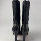 Celine Black Pony Hair Heel Ankle Boots 2000s - 38,5 EU