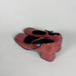 Prada Pink Patent Mary Jane Laced Pumps FW 1999 - 38,5 IT/39 EU