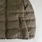 Prada Sand Nylon Puffer Jacket 2000s - M