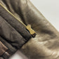 Gucci Bronze Brown Leather Zip Up Jacket 2000s - S