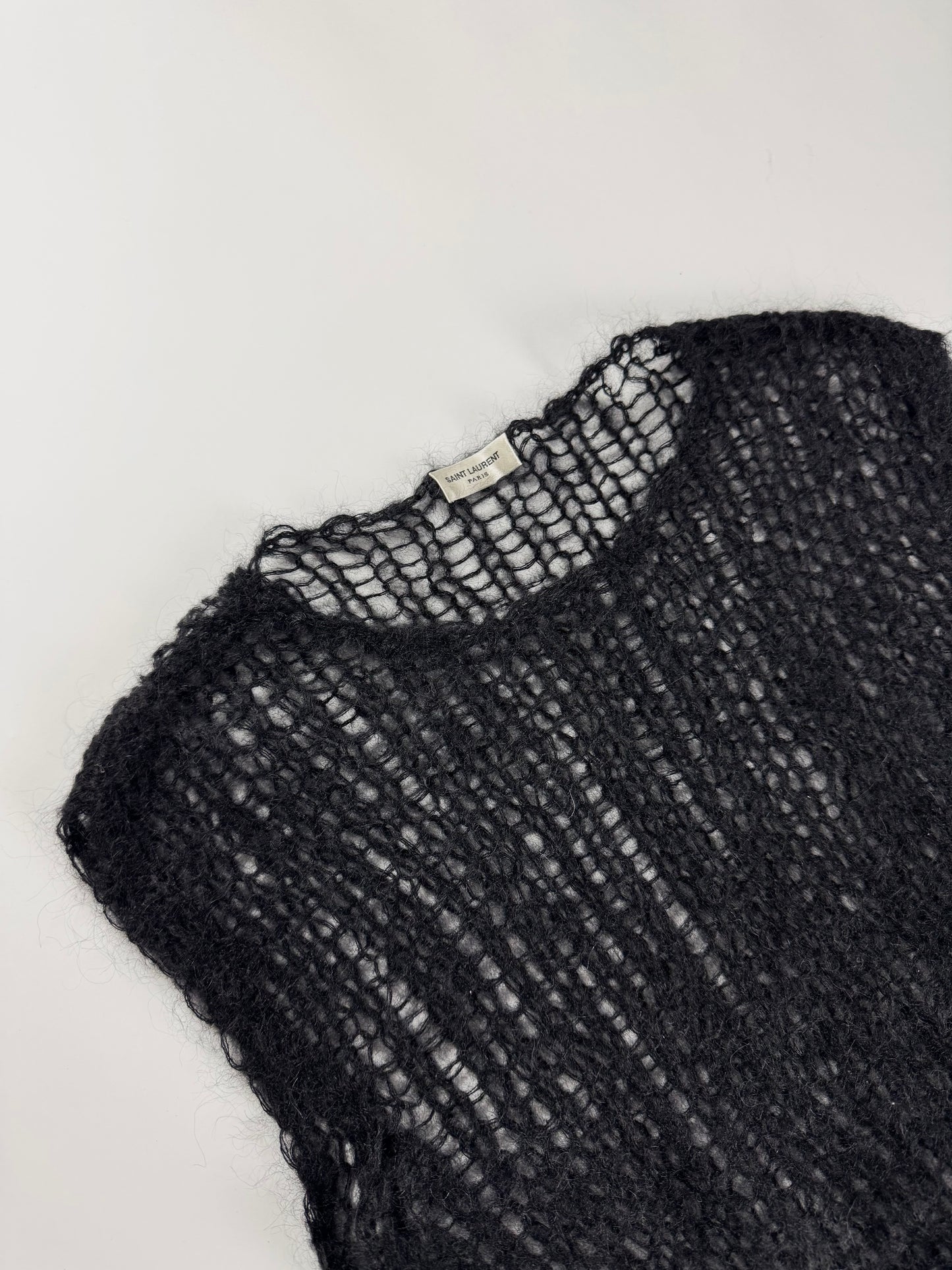 Saint Laurent Sample Sleeveless Knit Top FW 2013 - S
