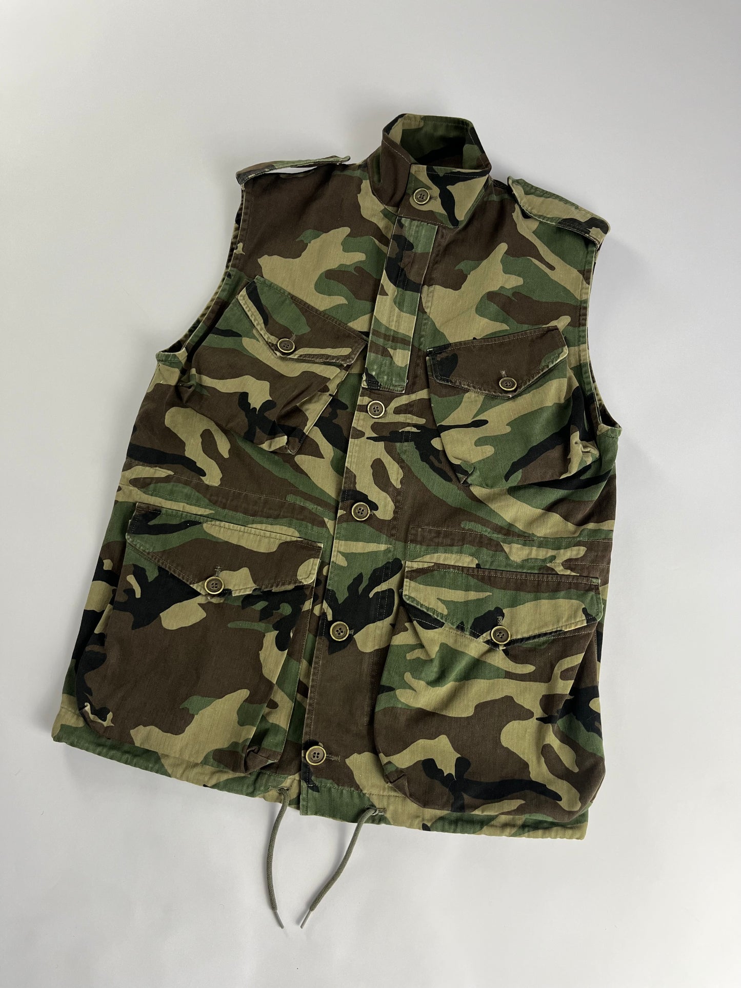 Saint Laurent Sample Military Camo Vest SS 2016 - M