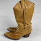 Gucci Tom Ford Camel Cream Leather Cowboy Western Boots SS 2004 - 45 EU