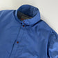 Prada Linea Rossa Electric Line Blue Nylon Moto Jacket SS 2000 - L