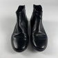 Prada Linea Rossa Black Leather Shadow Sole Mid Boots FW 1999 - 41,5 EU