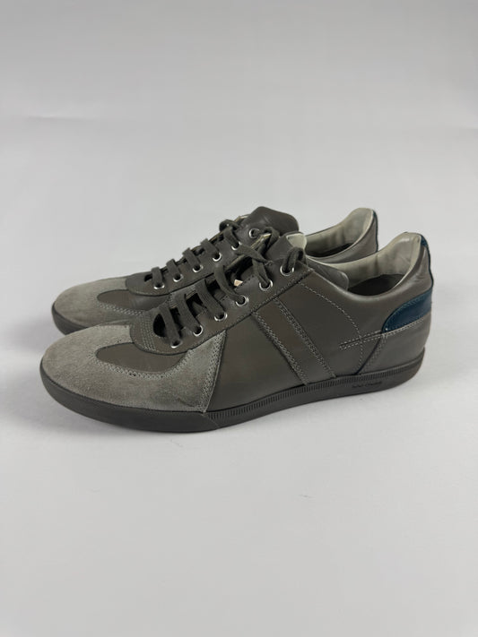 Dior Homme Hedi Slimane B01 Grey Suede Low Trainers FW 2004 - 43,5 EU