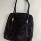 Gucci Tom Ford Brown Crocodile Cut Pattern Pony Hair Shoulder Bag FW 1996 - OS