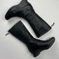 Prada Linea Rossa Aero Leather Platform Boots FW 1999 - 38,5 IT/39,5 EU