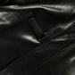 Prada Belted Premium Leather Fur Long Jacket FW 1999 - M