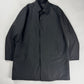 Prada Black Minimalist Strapped Coat FW 1998 - XL