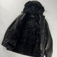 Prada Inside Fur Hooded Leather Jacket FW 1996 - S