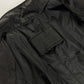 Prada Leather Shoulder Detail Strapped Belted Nylon Hooded Coat FW 1999 - S
