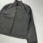 Prada Sample Smoke Double Zip Oversize Cotton Jacket 2000s - L