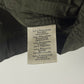 Hermès Sample Soft Military Khaki Plaid Funnel Neck Half Zip Jacket SS 2020 - L