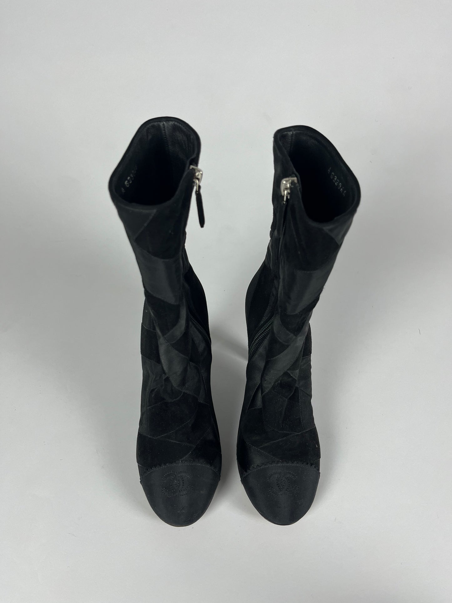 Chanel Cosmopolite Consulter CC Boots Black FW 2017 - 38,5 EU