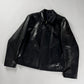 Prada Black Minimalist Perfect Tailored Leather Jacket FW 1996 - M
