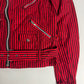 Comme Des Garçons Shirt Red Stripes Rider Jacket SS 2022 - M