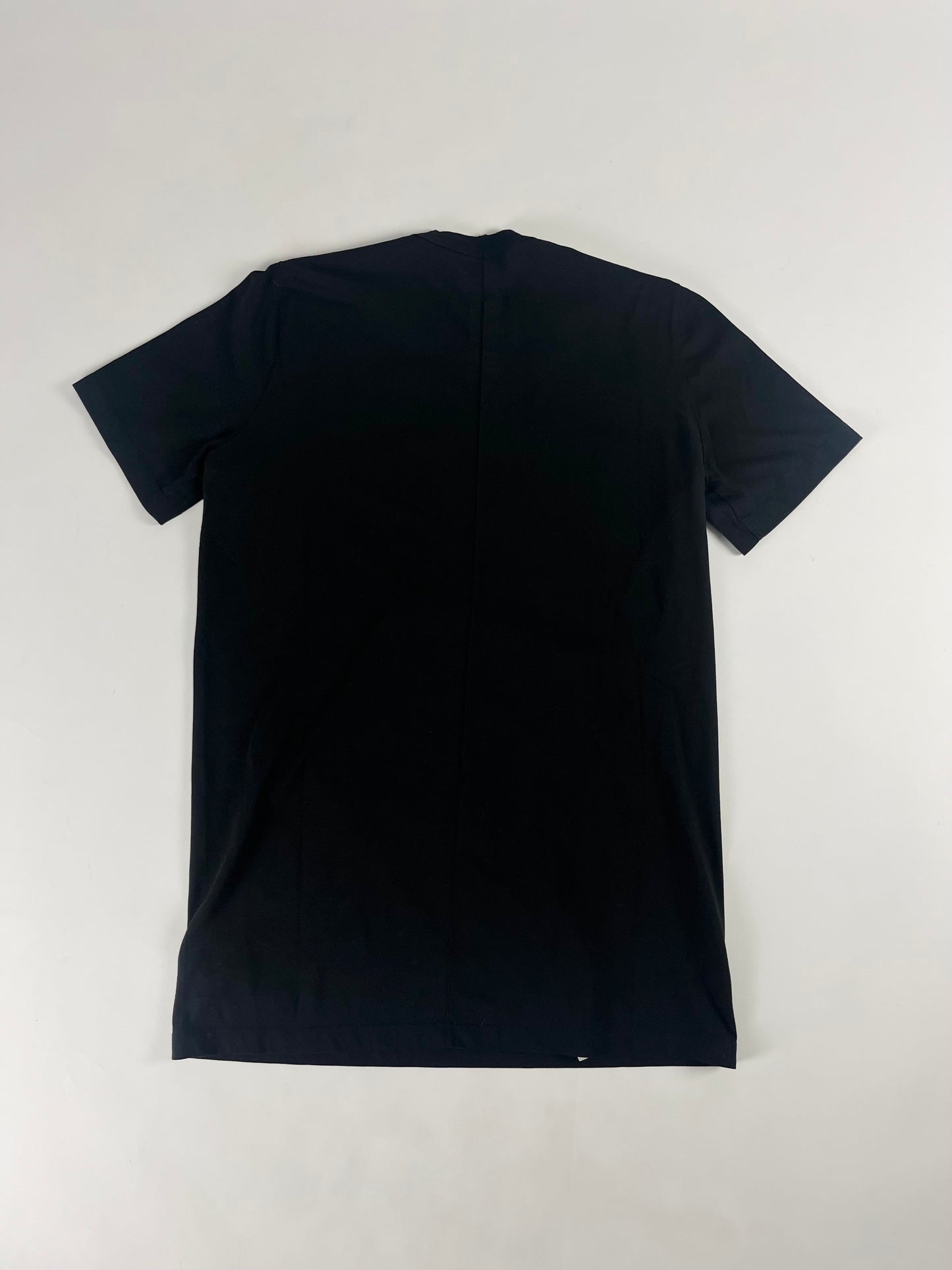 Rick Owens Black "Luxor" Coton Tee Shirt FW 2023 - S