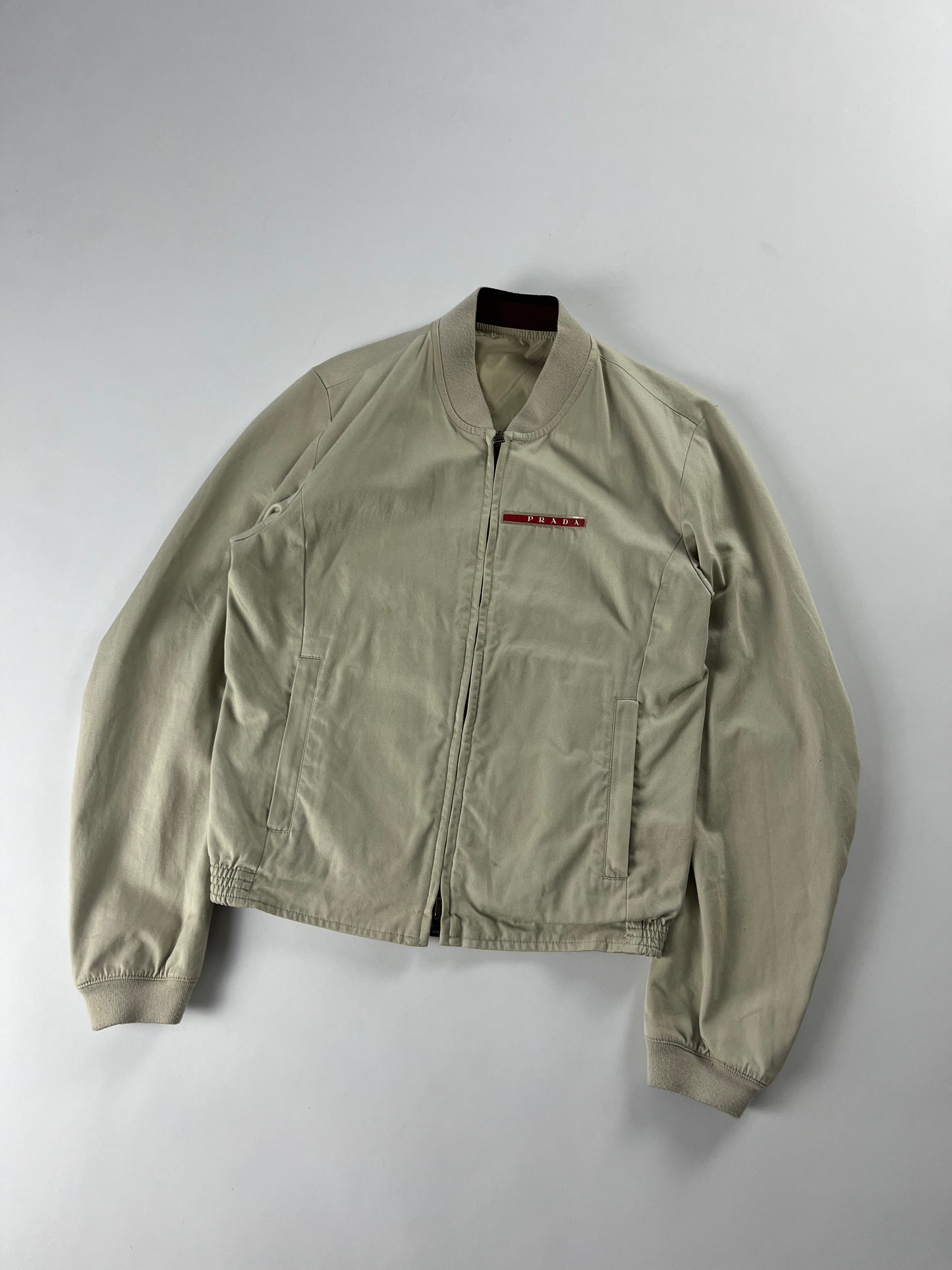 Prada Linea Rossa Reversible Bomber Jacket Challenge 2003 - S