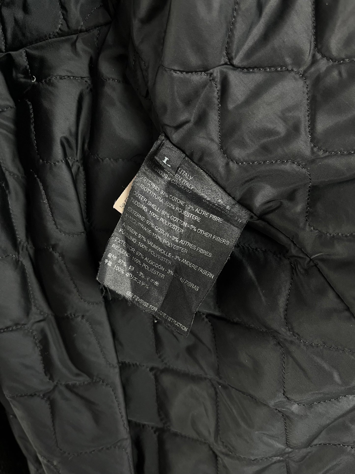 Prada Linea Rossa Dark Corduroy Jacket 2000s - L