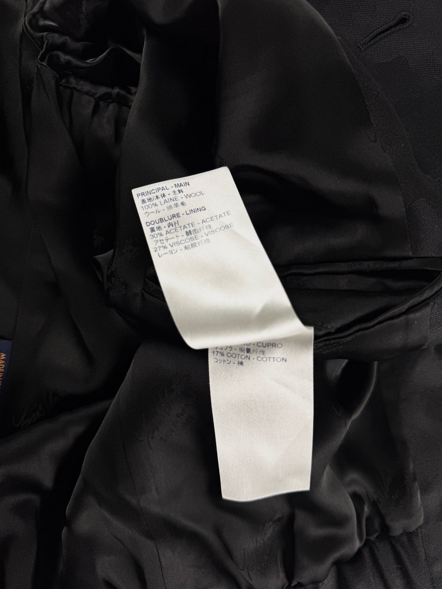 Louis Vuitton Dark Tailored Camo Monogram Jacket FW 2020 - M